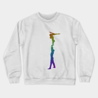 Acrobatic mixed-pair Crewneck Sweatshirt